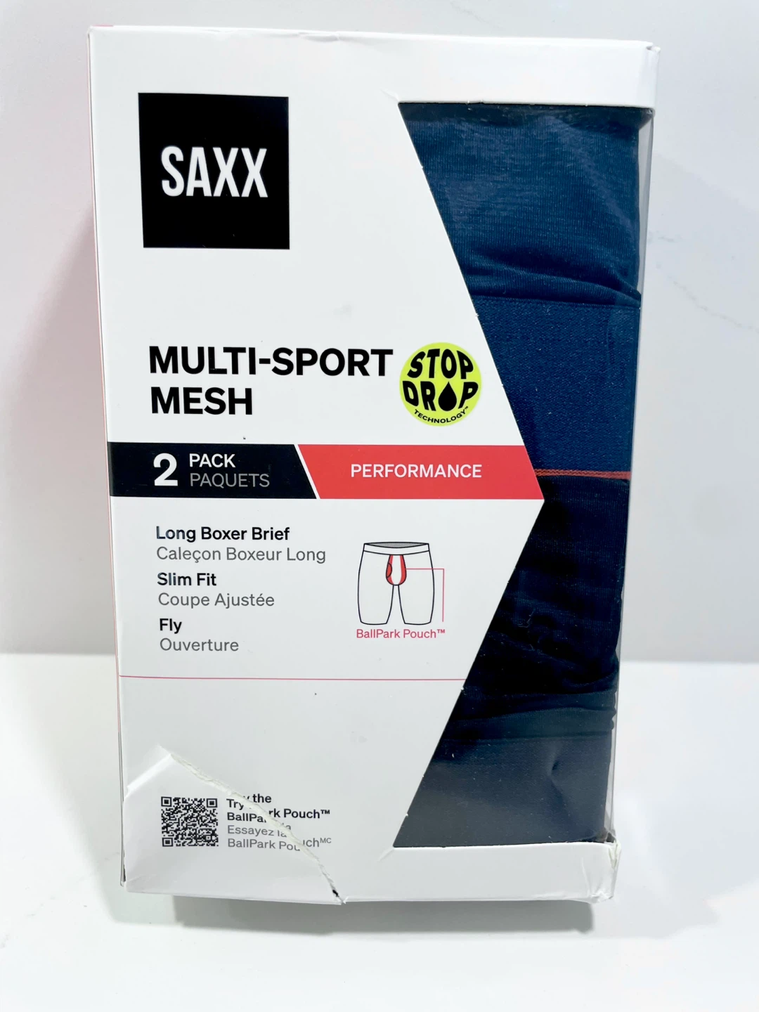 SAXX Mens Underwear Multi-Sport Mesh - 2 Pack, Medium