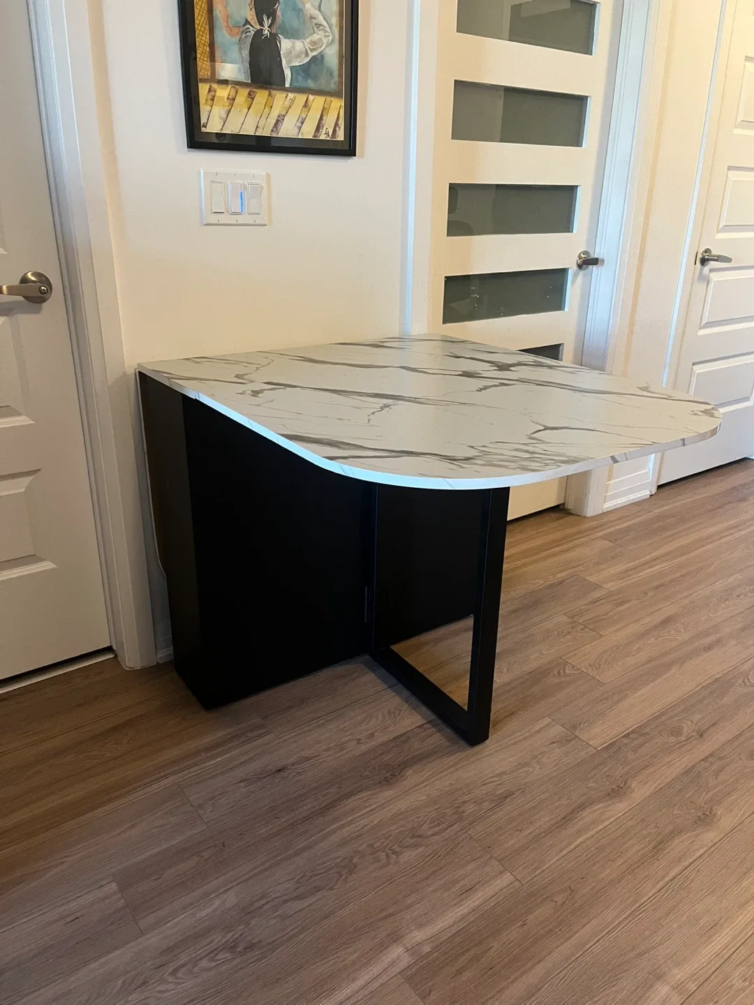 Foldable Drop Leaf Dining Table for 6 Seater image indicator(4)