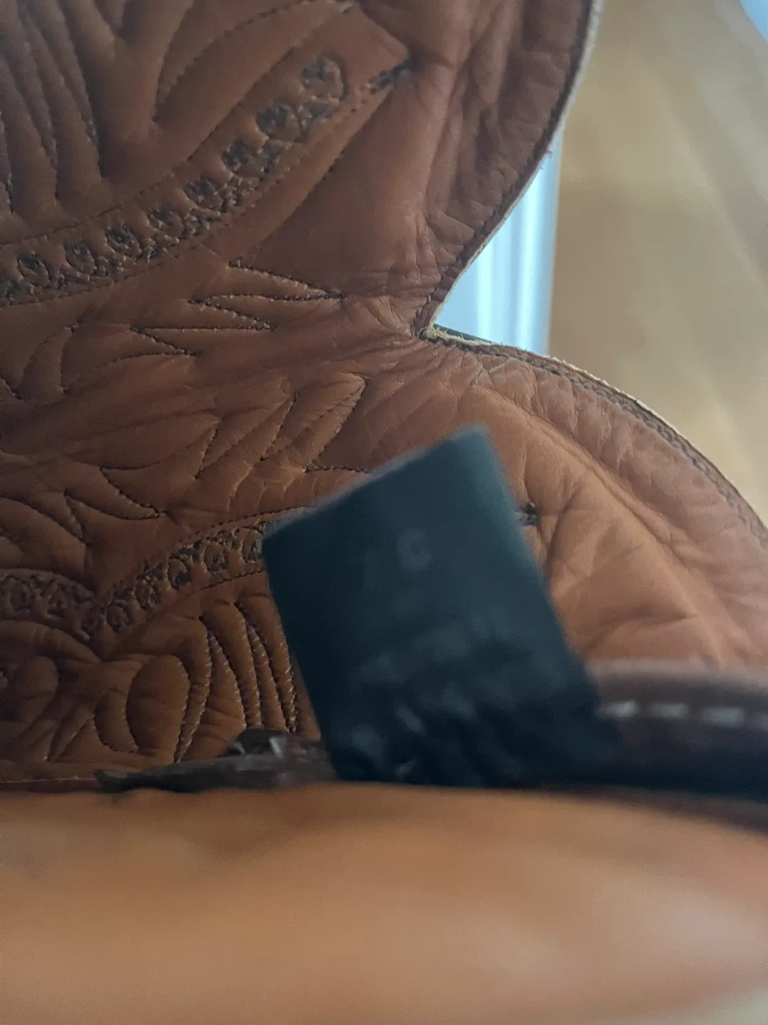 Women’s Prospector Leather Cowboy Boots -size 7C image indicator(6)