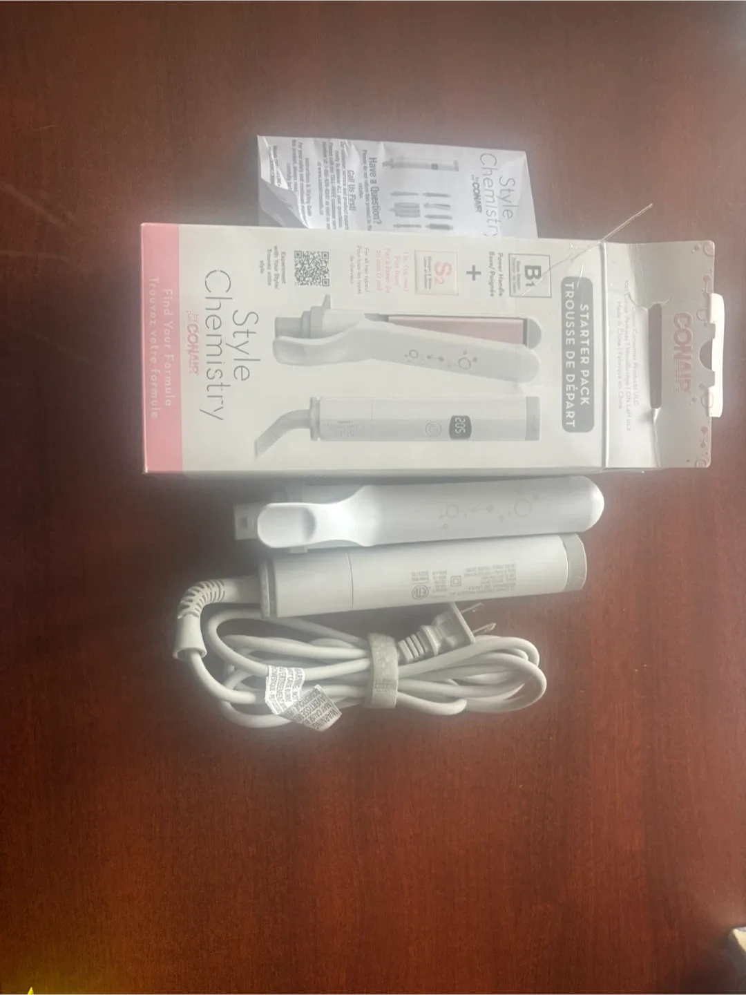 Conair Style Chemistry Flat Iron – Never used image indicator(3)