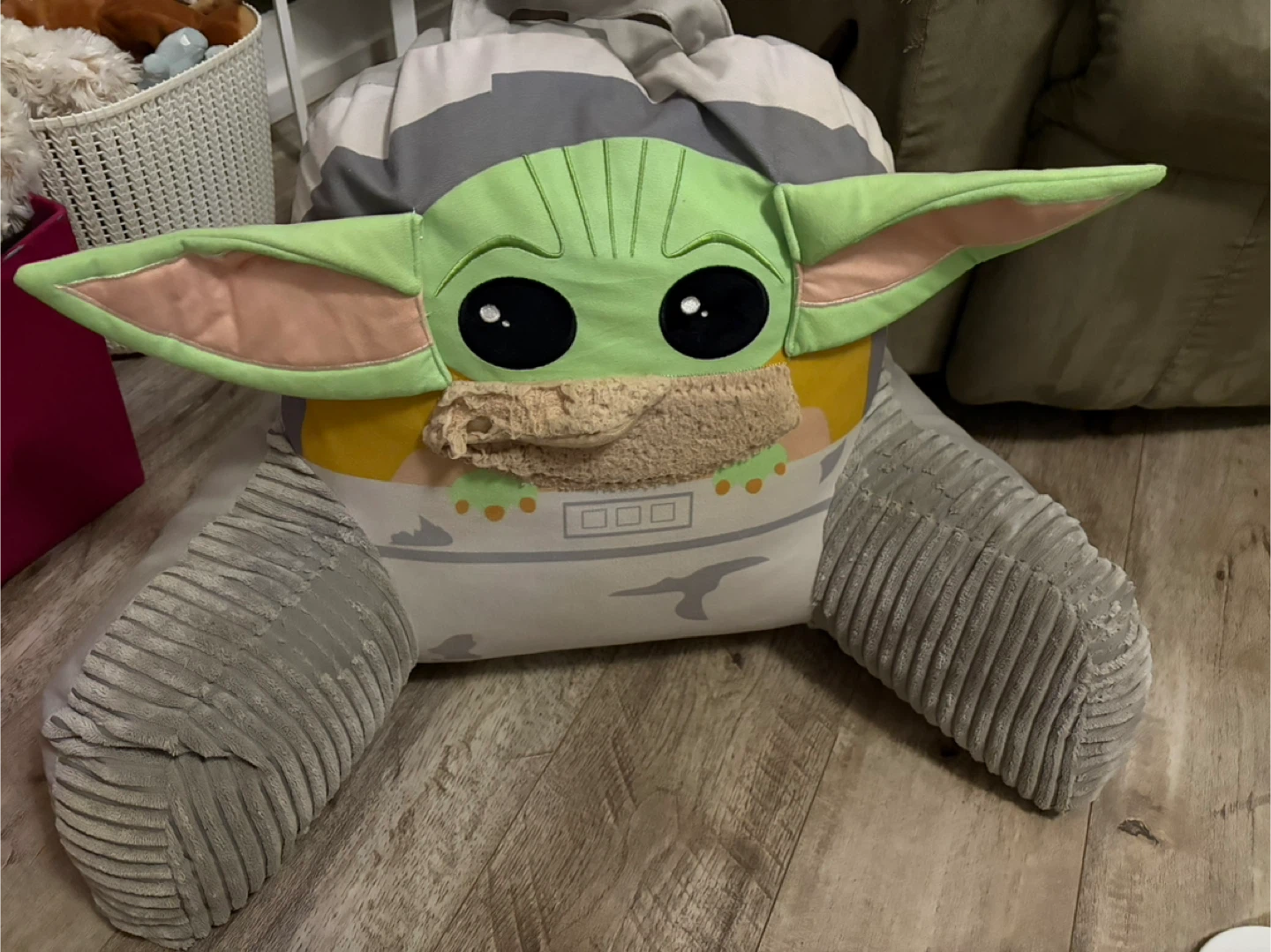 Star Wars The Mandalorian Grogu Bedrest Pillow