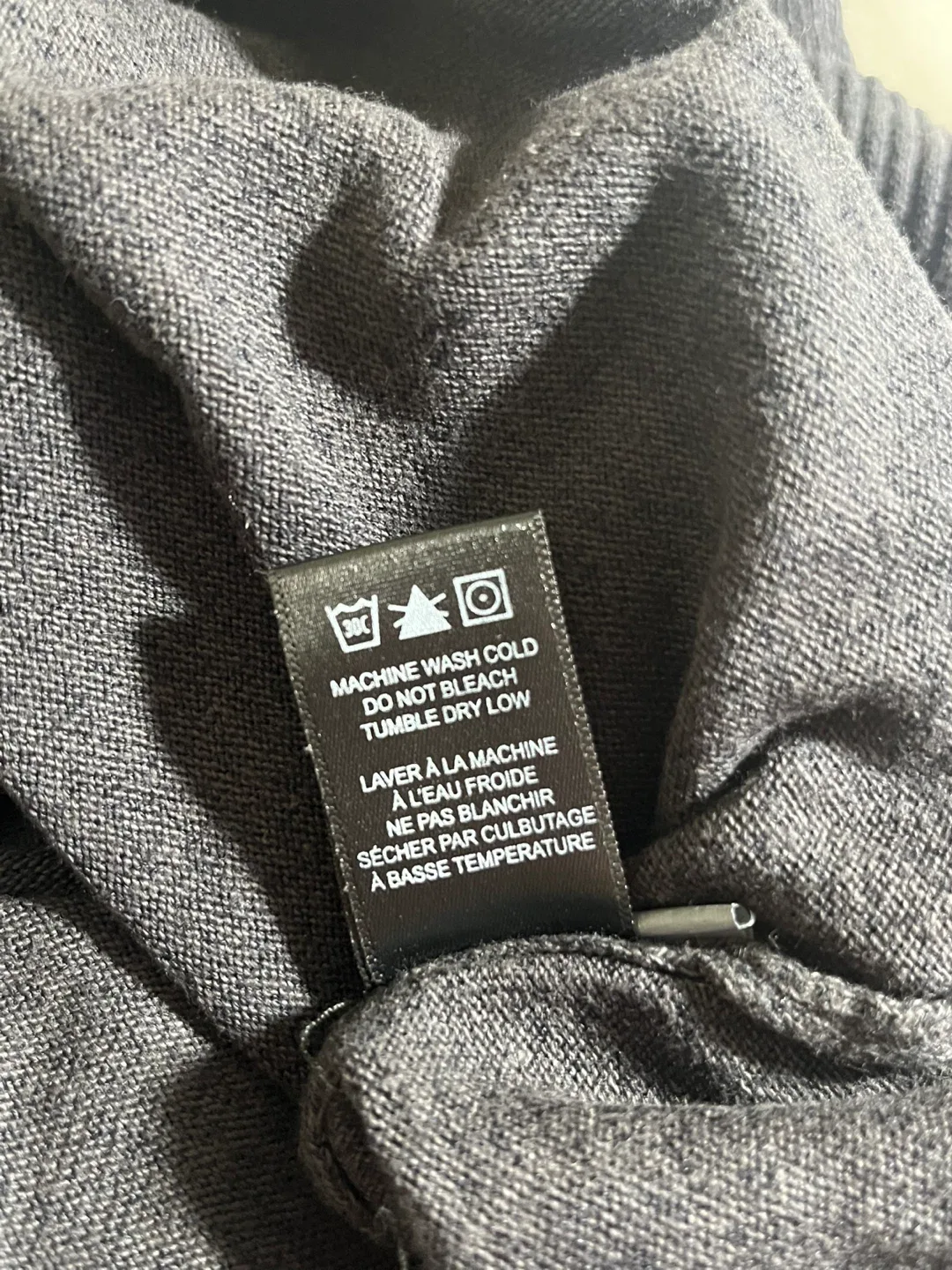 Dark Grey Turtleneck Sweater image indicator(6)