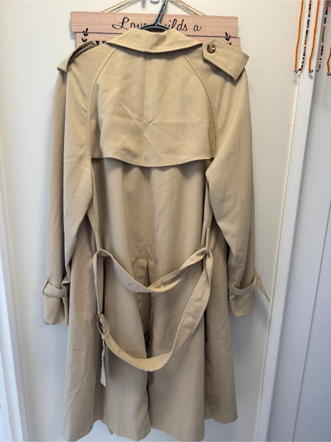 Hilary Radley Beige Trench Coat image indicator(3)
