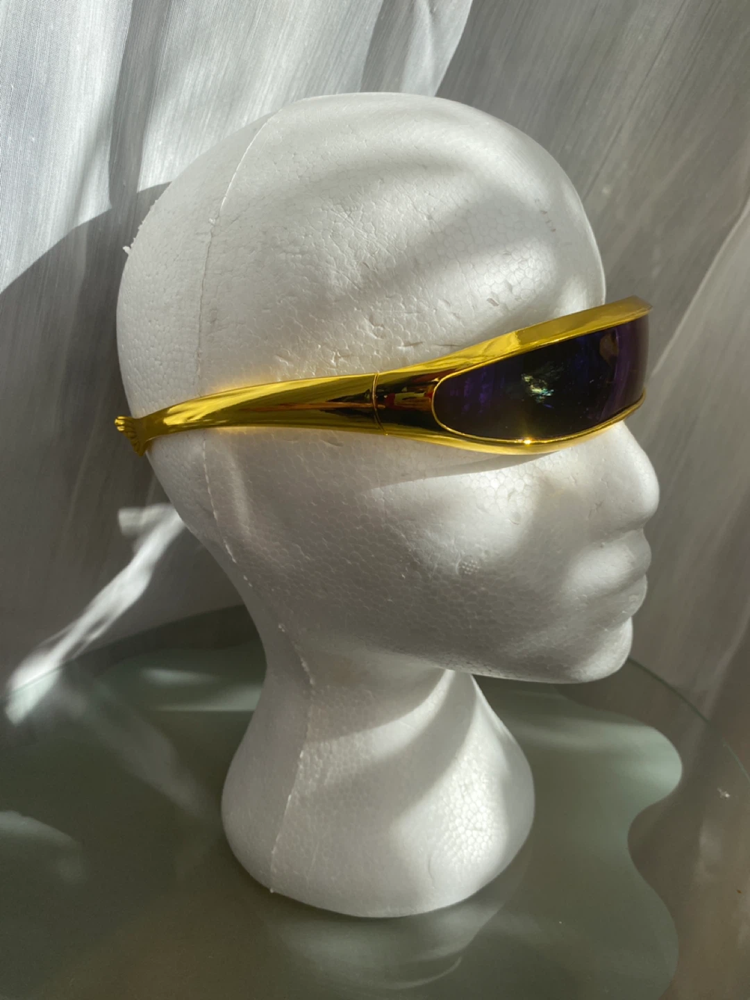 Gold Visor Sunglasses - photo 2