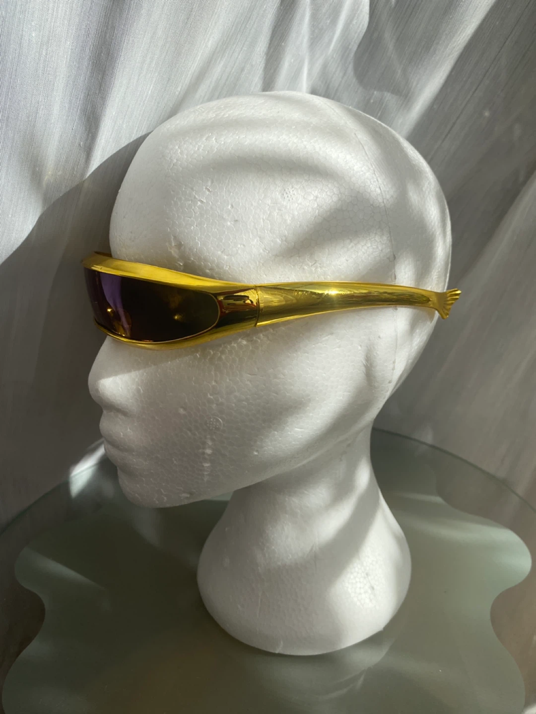 Gold Visor Sunglasses - photo 3