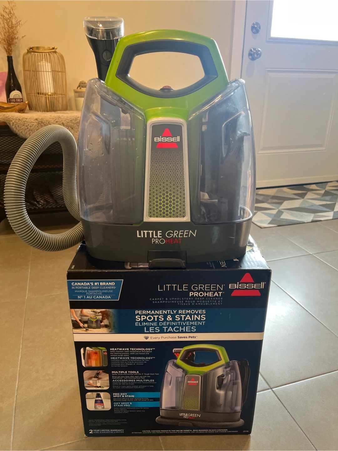 Bissell Little Green ProHeat Spot Cleaner - Like New!