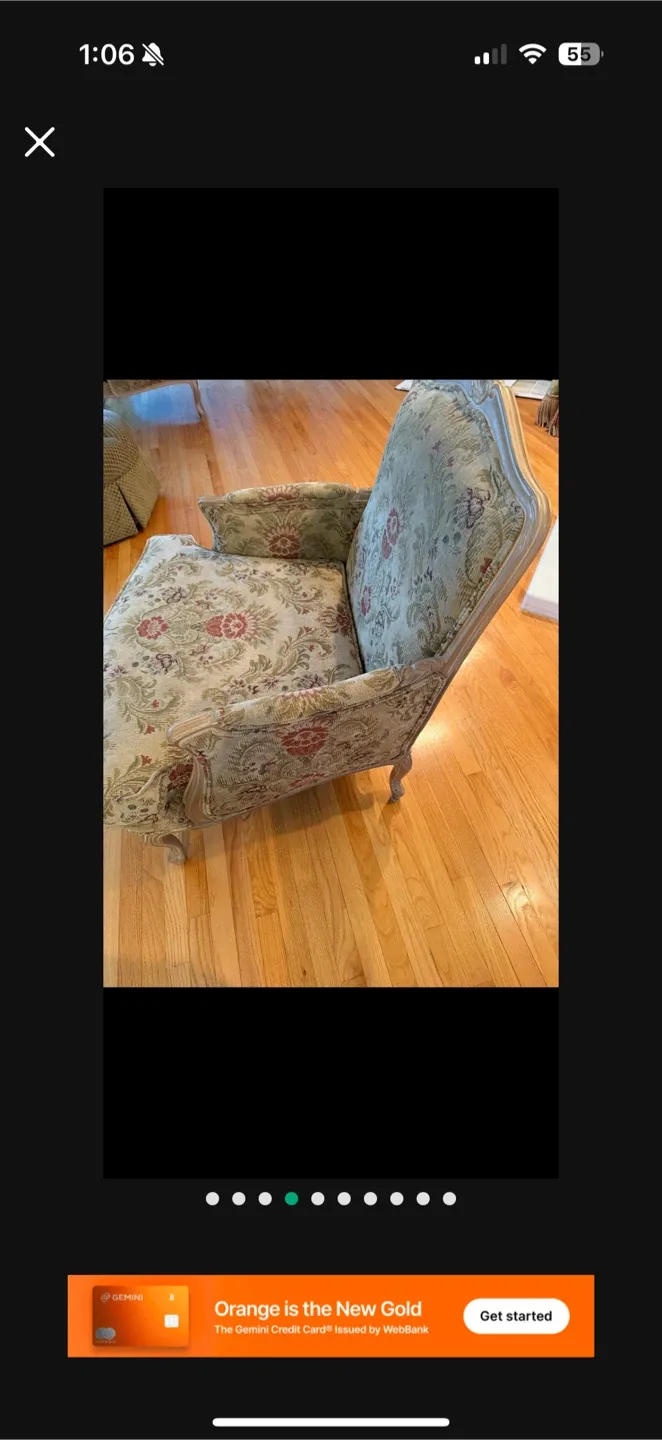 Floral Patterned Armchair image indicator(4)