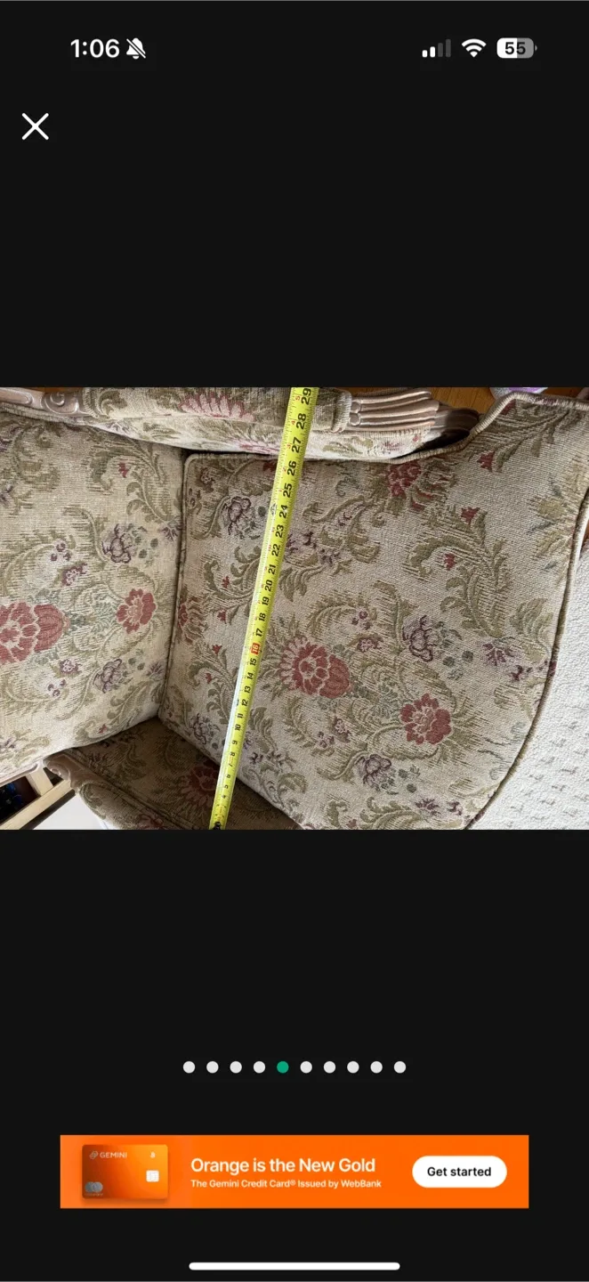Floral Patterned Armchair image indicator(5)
