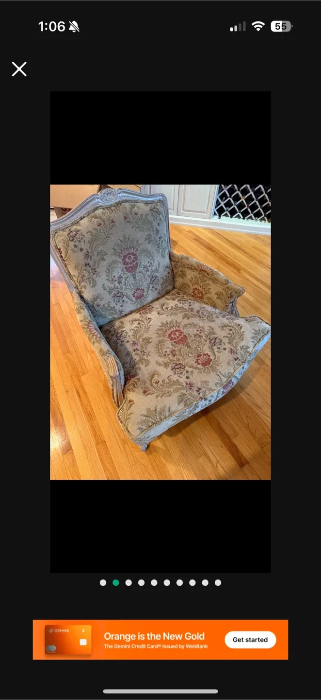 Floral Patterned Armchair image indicator(2)