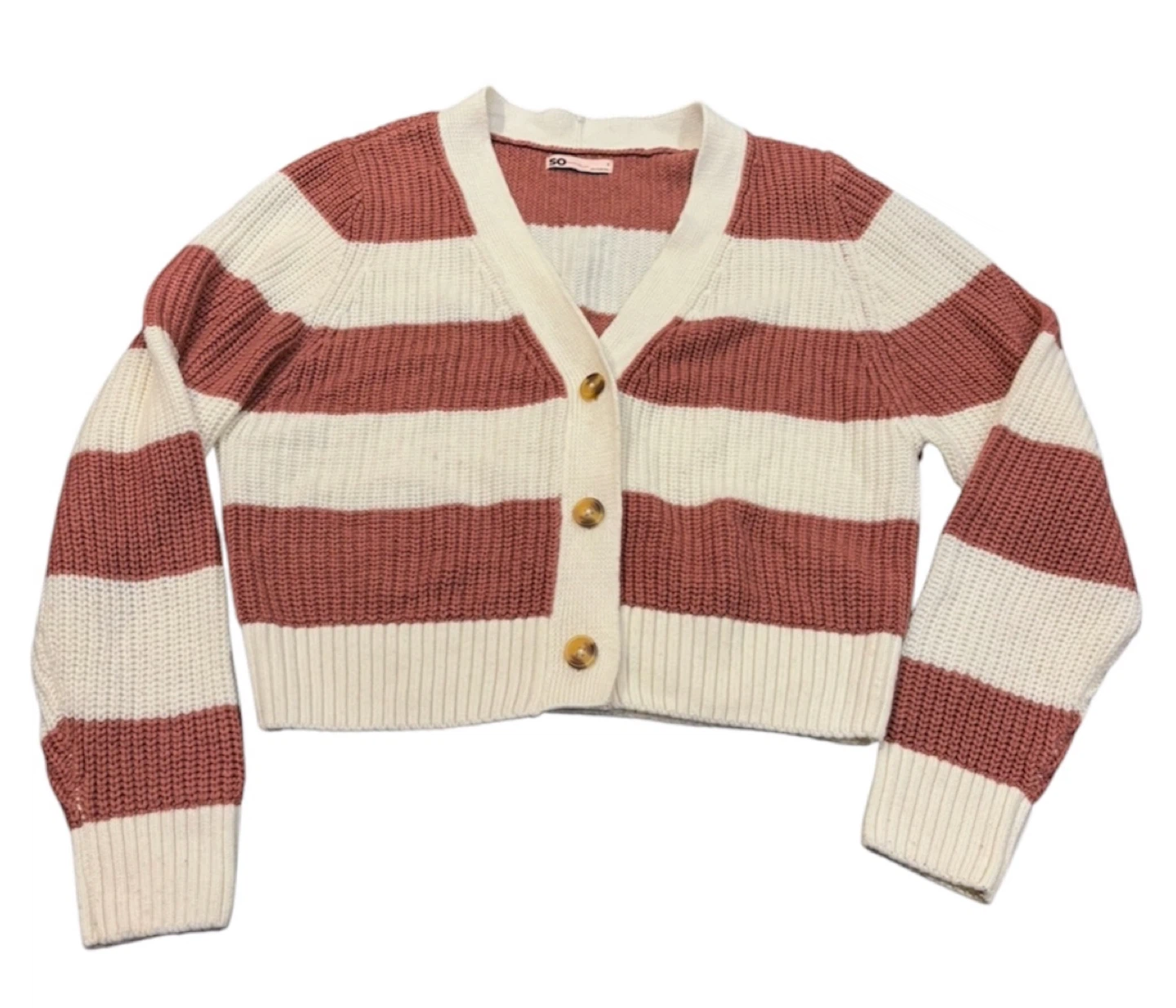SO Striped Cardigan - Size Small - photo 2