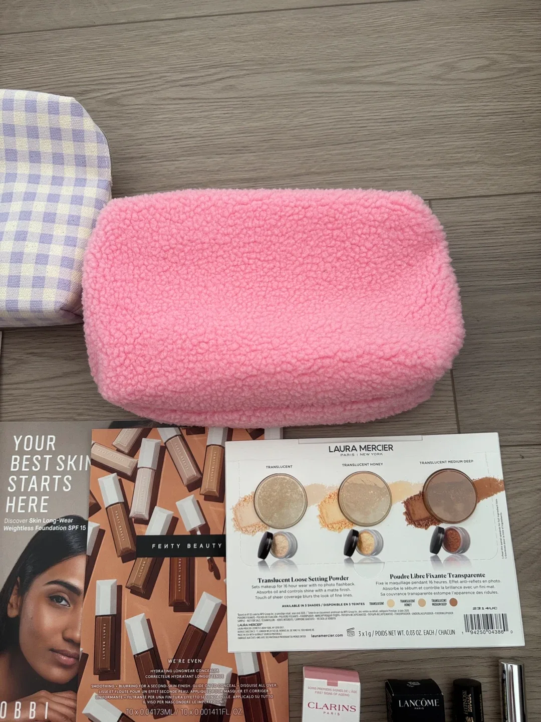 Hair care, makeup & skincare sample bundle image indicator(5)