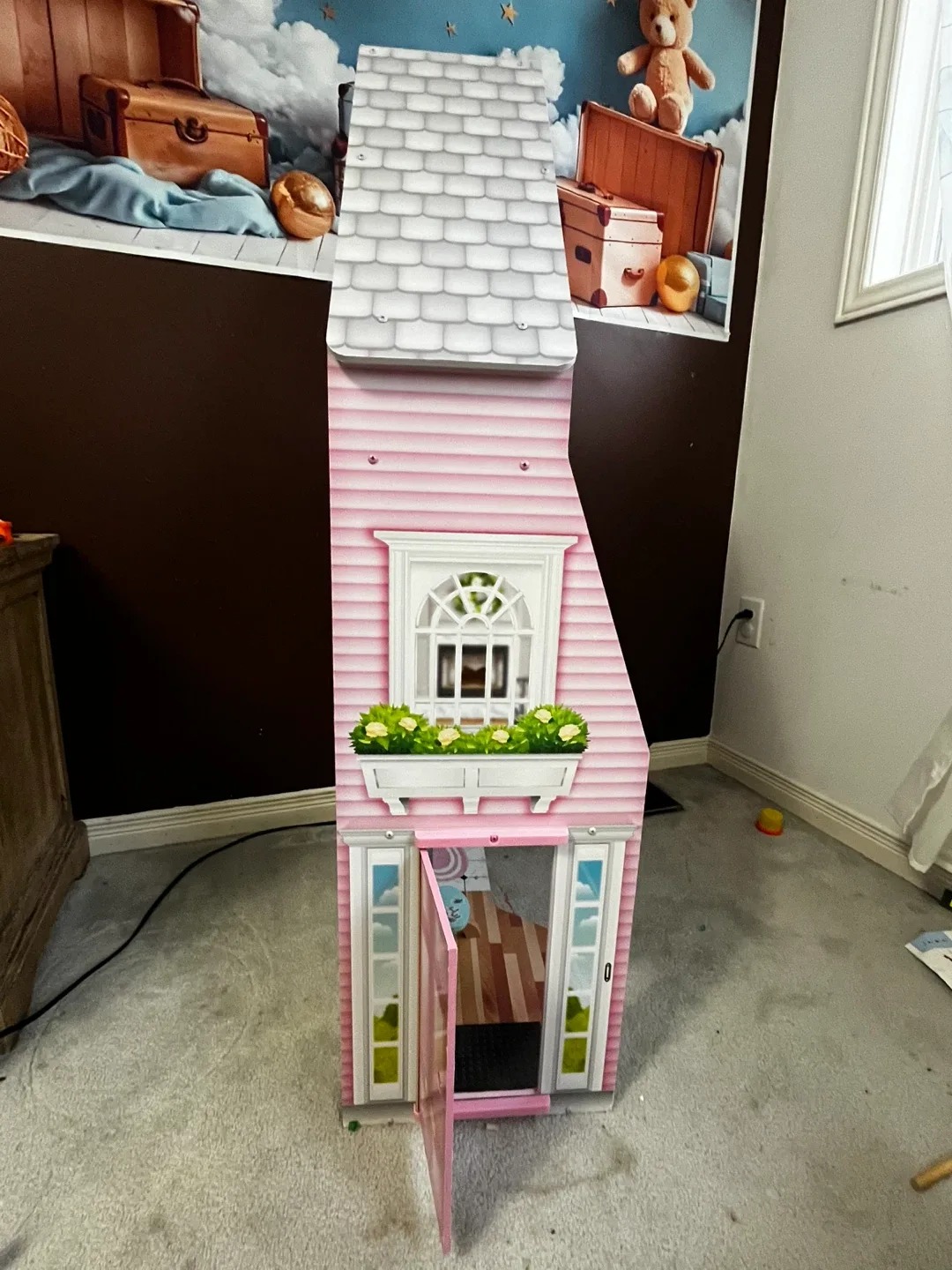 KidKraft Dollhouse (large)- Pink & White image indicator(5)