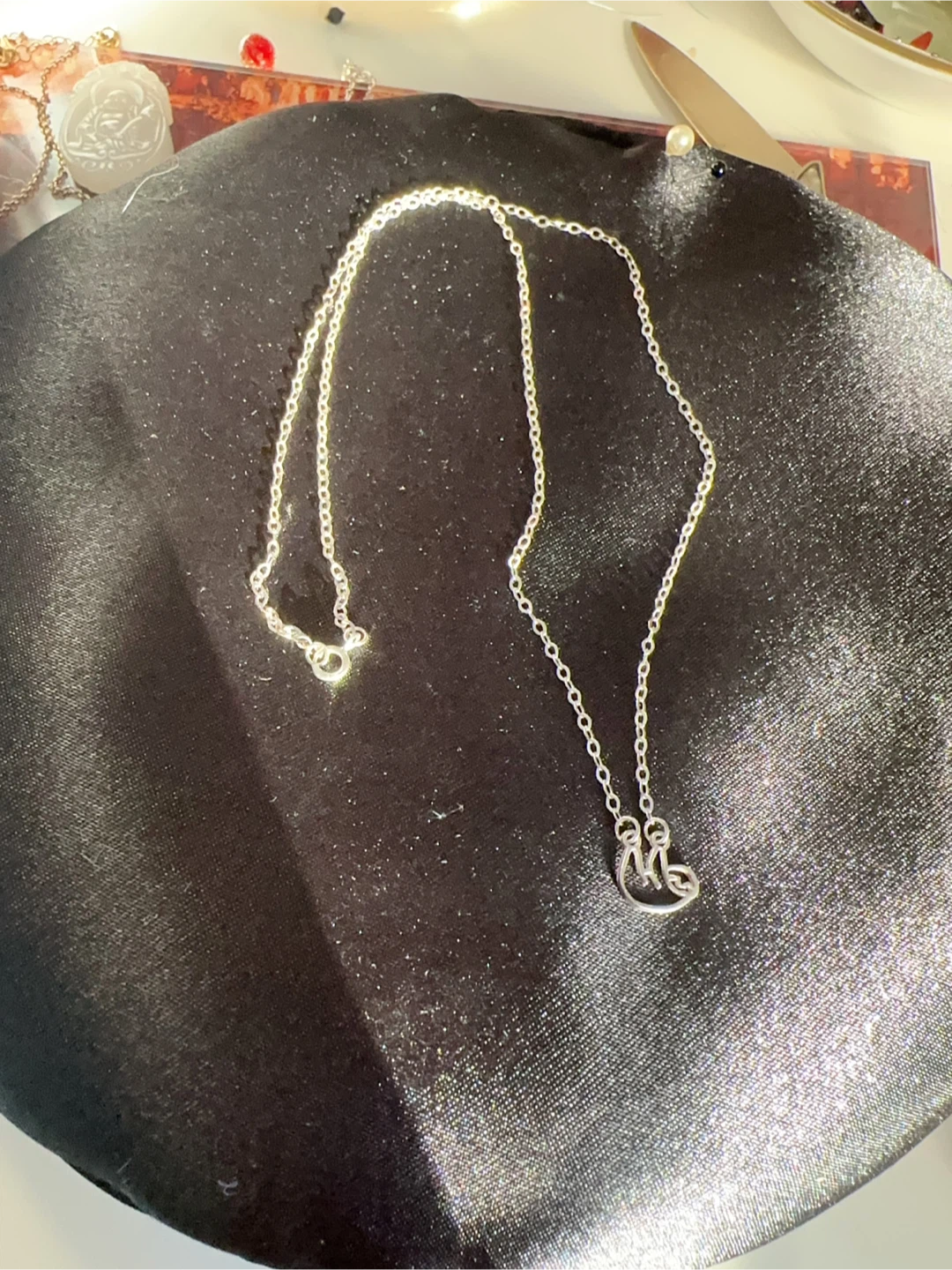 Sloth Pendant 925 silver Necklace
