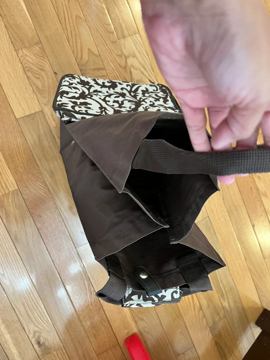 Reisenthel Brown & White Rolling Tote Bag image indicator(4)