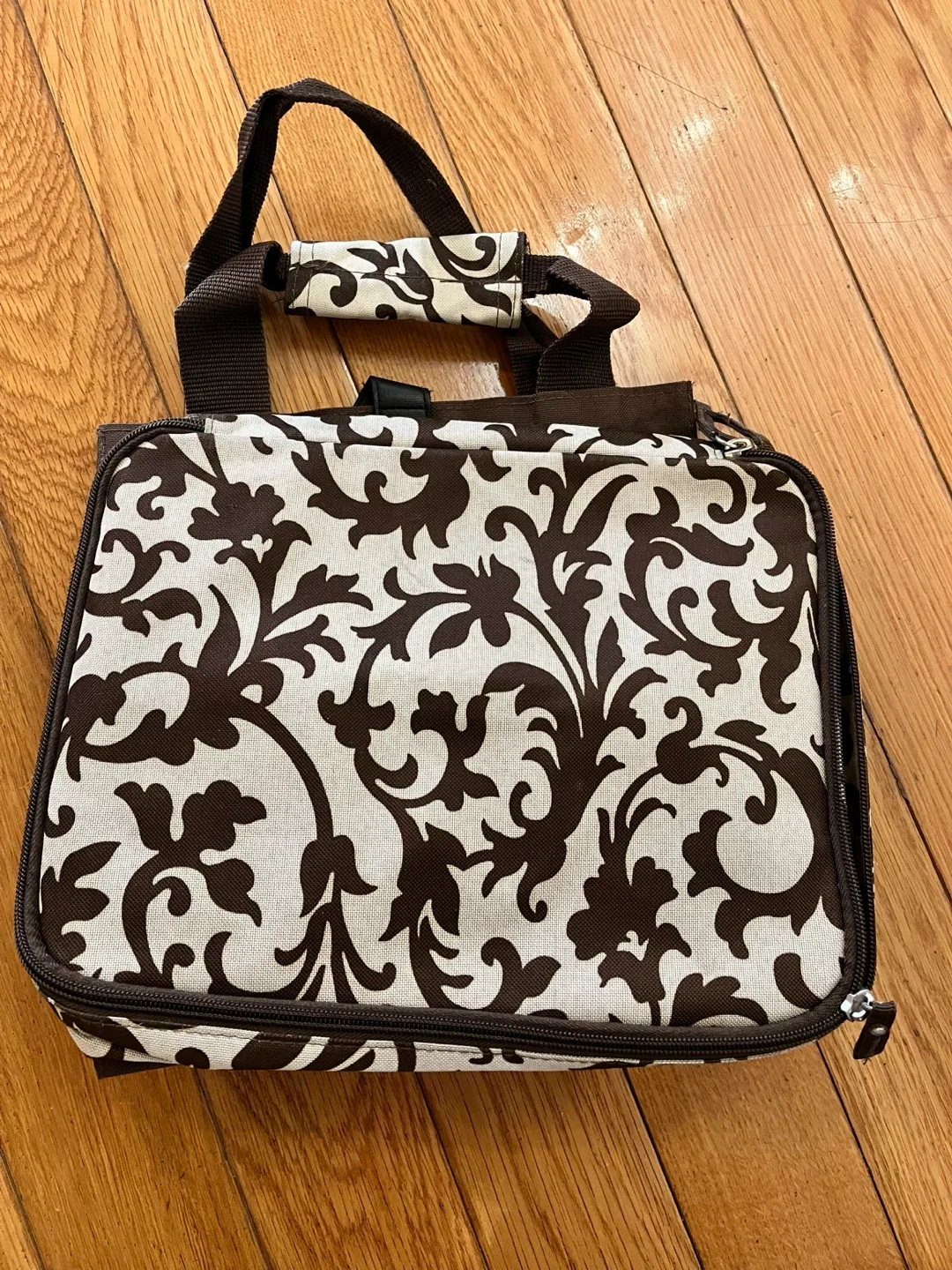 Reisenthel Brown & White Rolling Tote Bag image indicator(6)