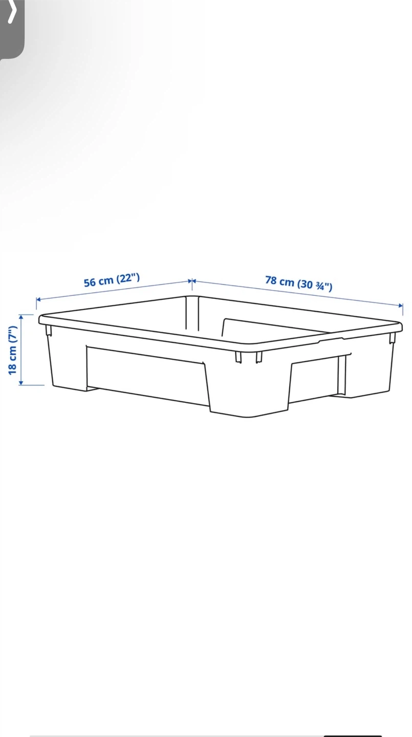 IKEA SAMLA Box - Clear - photo 2