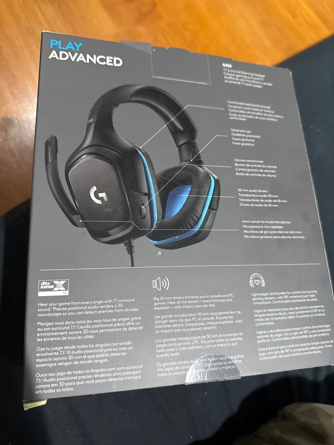 Logitech G432 Gaming Headset - New image indicator(2)