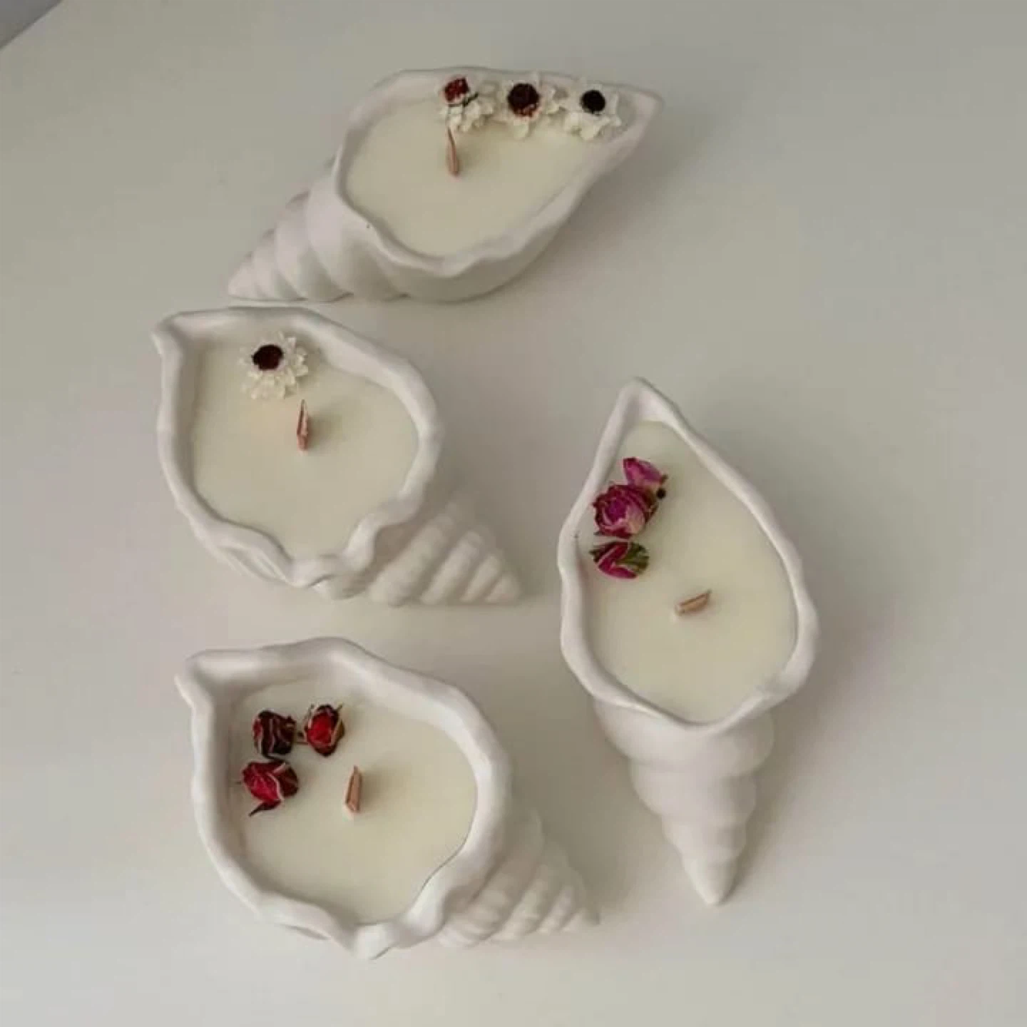 Elyara Scented Shell Candle - photo 4