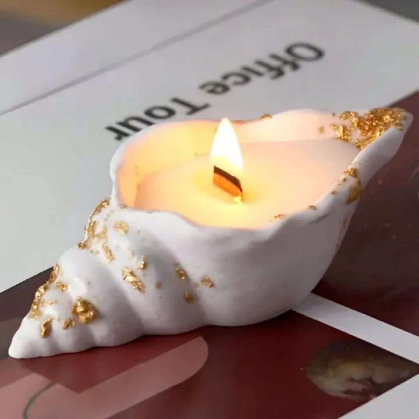 Elyara Scented Shell Candle
