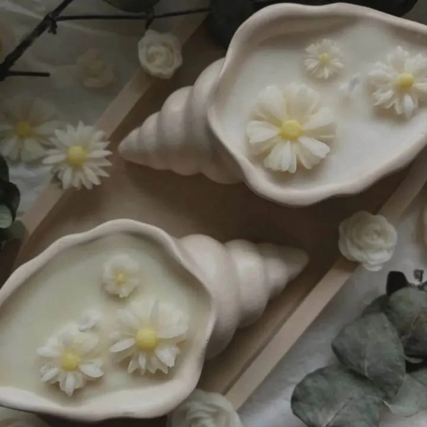 Elyara Scented Shell Candle image indicator(6)