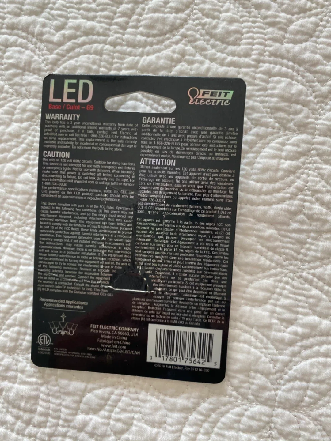 Feit Electric LED G9 Bulb - New image indicator(3)