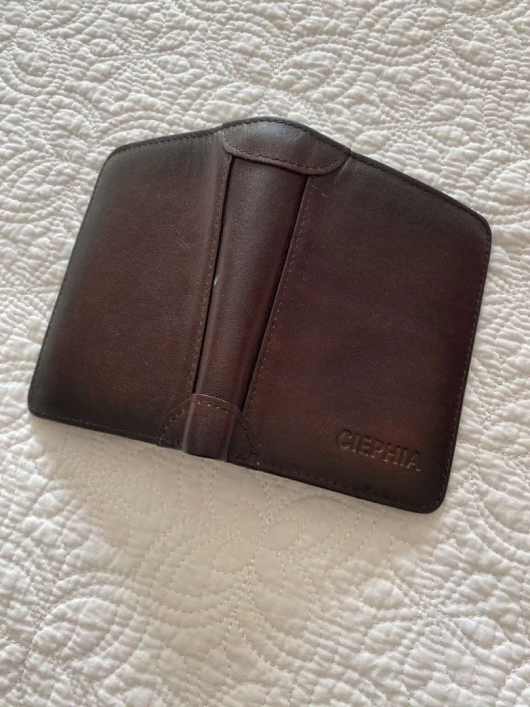 CIEPHIA Brown Leather Wallet image indicator(4)