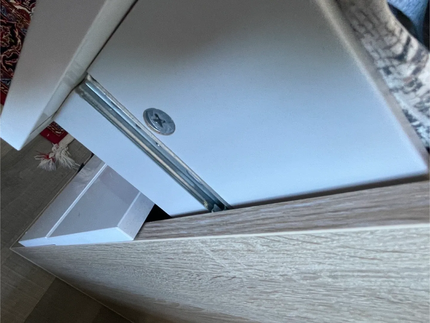 White 6-Drawer Dresser(Needs Minor Fixes) image indicator(4)