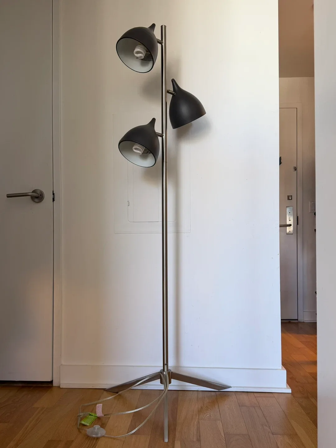CB2 Modern Floor Lamp – 3 Adjustable Lights