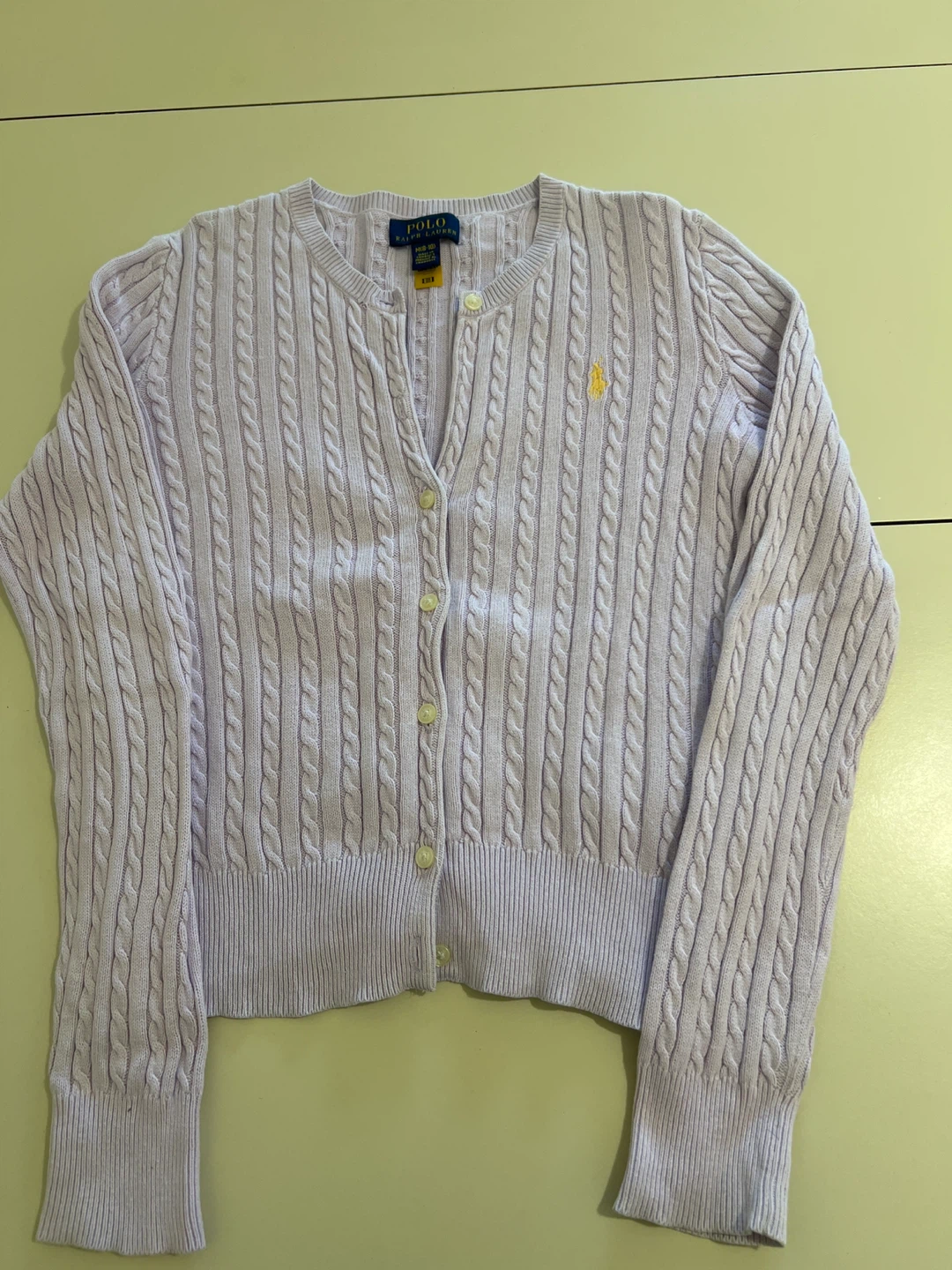 Polo Ralph Lauren Cable Knit Cardigan - Size M