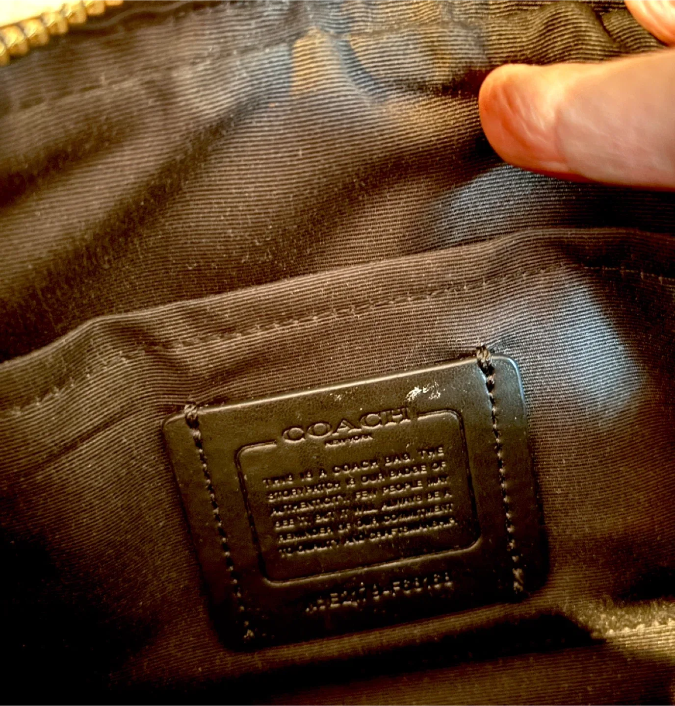 Beautiful Coach JES shoulder Bag - Brown/Black image indicator(5)