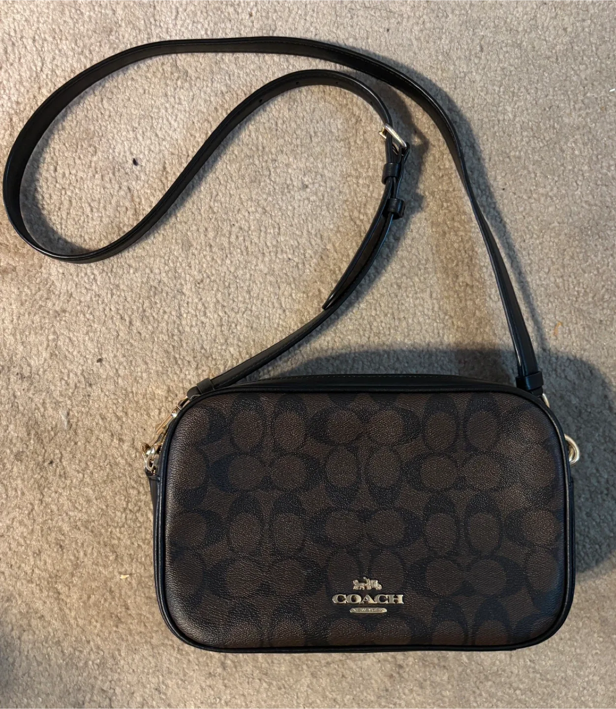 Beautiful Coach JES shoulder Bag - Brown/Black