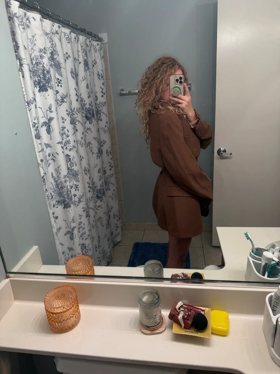 HART SCHAFFNER & MARX Camel Hair Blazer - L image indicator(3)