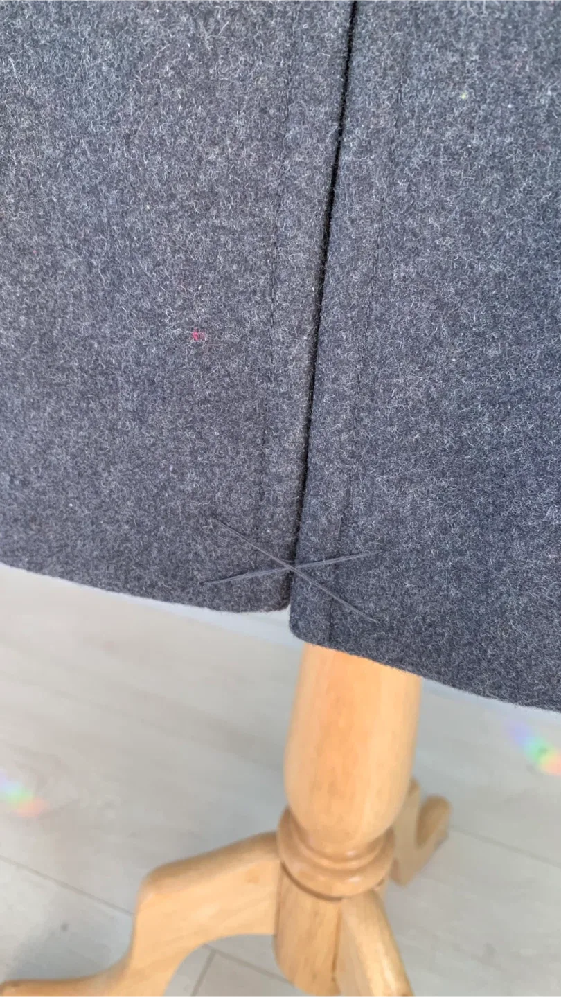 London Fog Belted Wool blend Coat M/L image indicator(4)