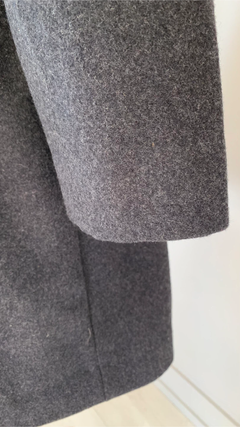 London Fog Belted Wool blend Coat M/L - photo 5