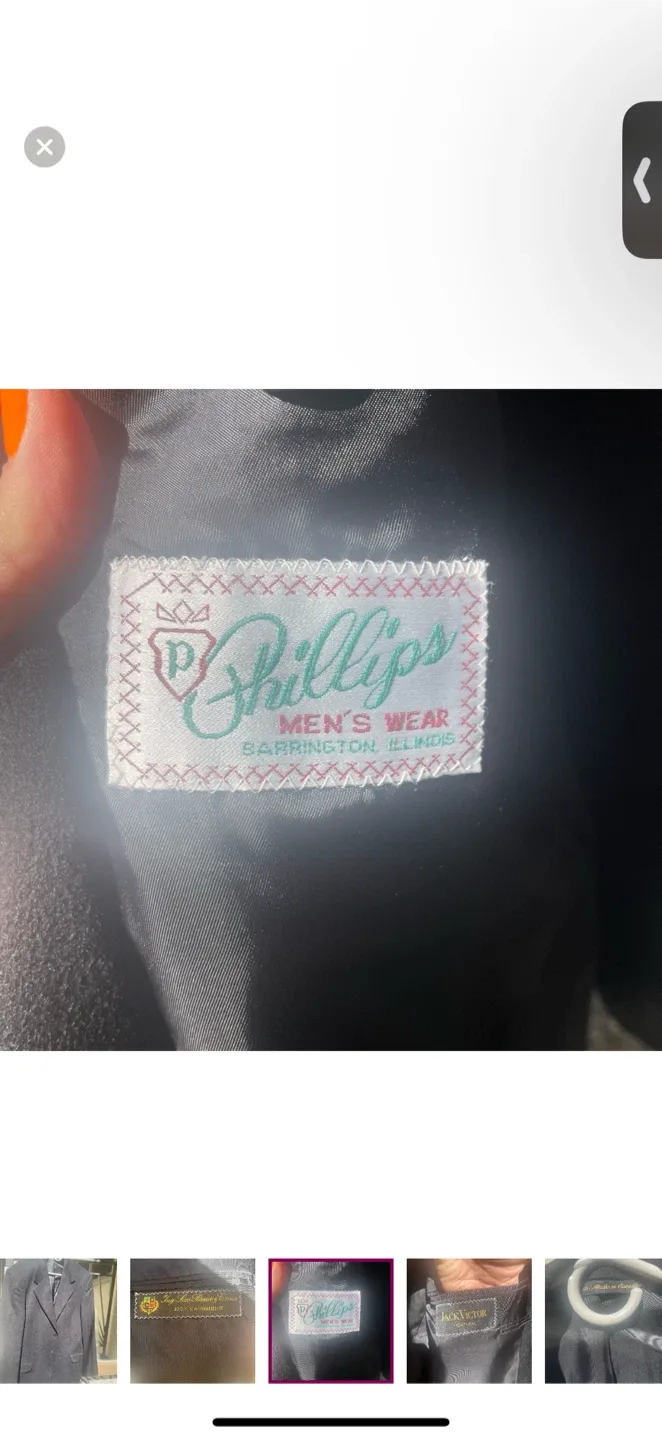 Loro Piano  Black Blazer - Size L image indicator(9)