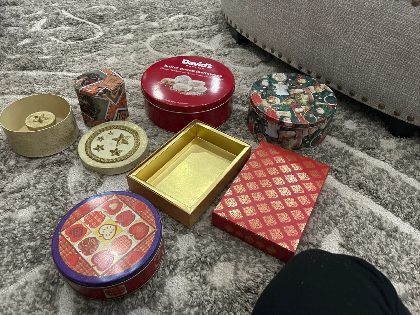 Lot of Gift Tins and Boxes image indicator(4)