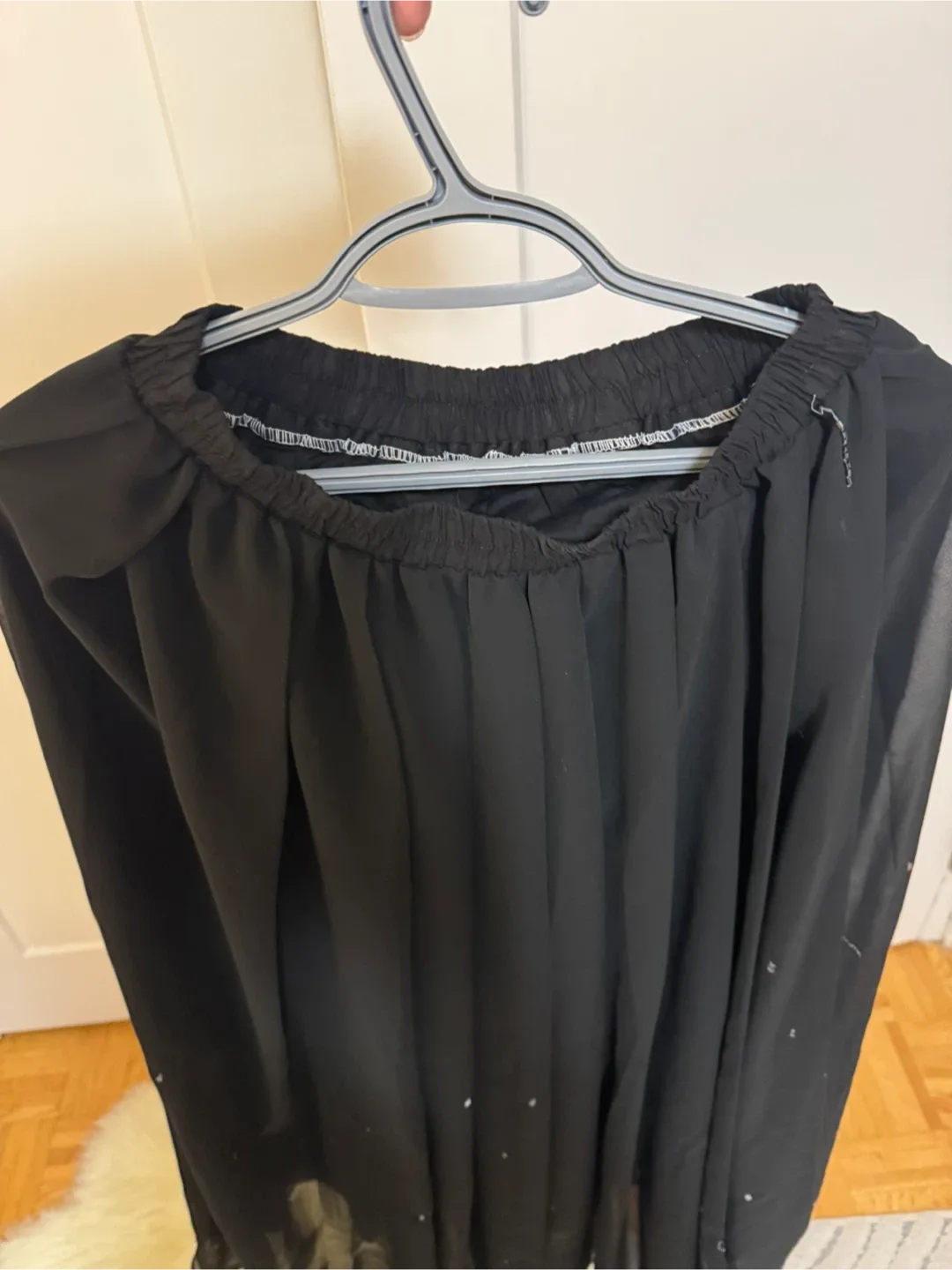 Black Flowy Skirt image indicator(5)