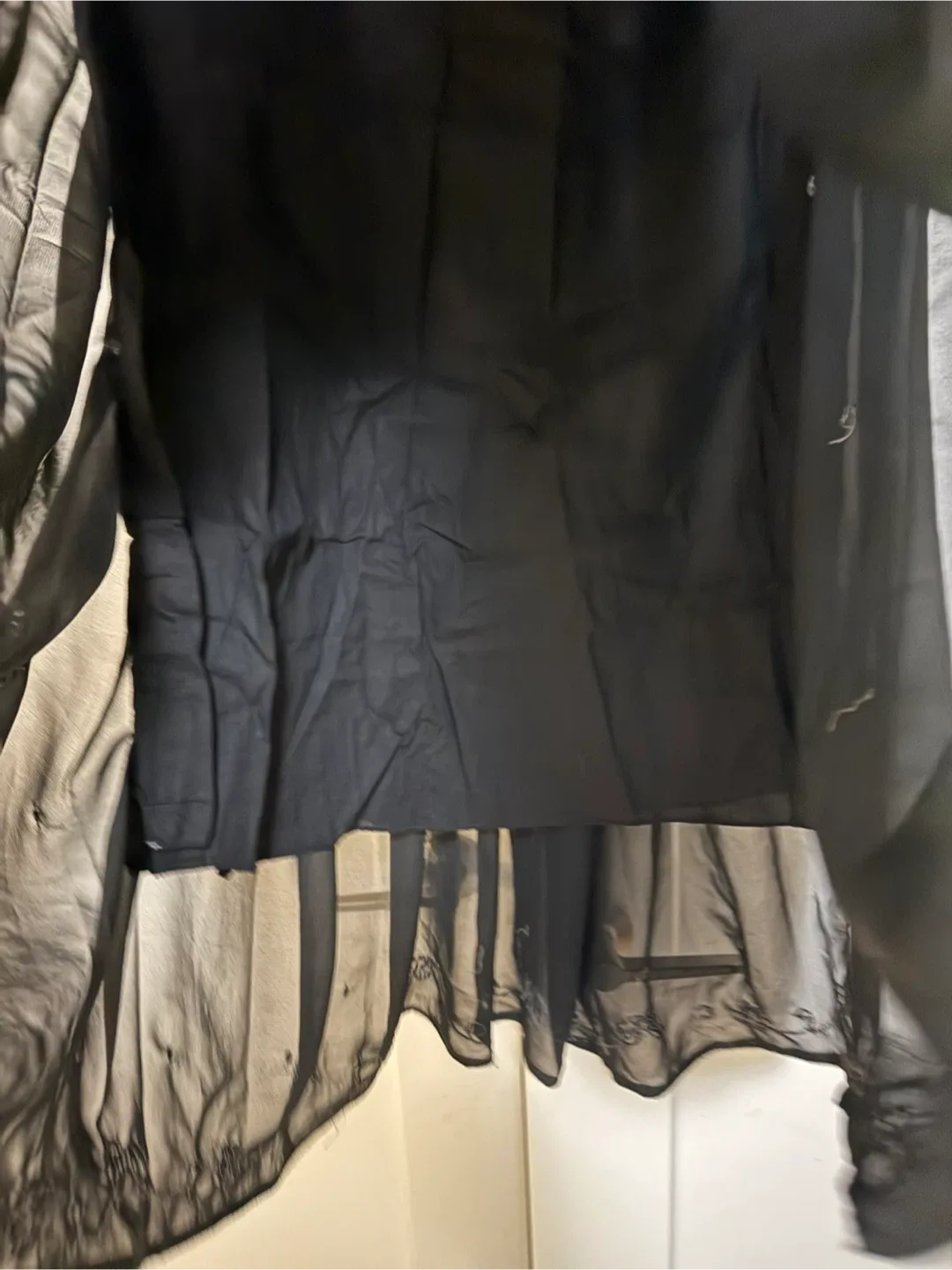 Black Flowy Skirt image indicator(4)