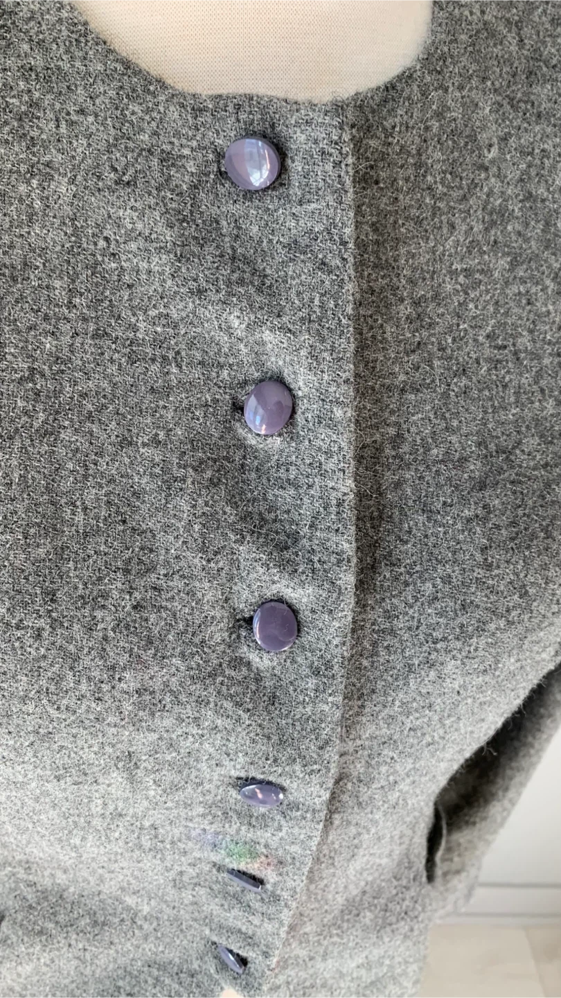 Vintage Alpaca De Paris Woollen Blazer - photo 2