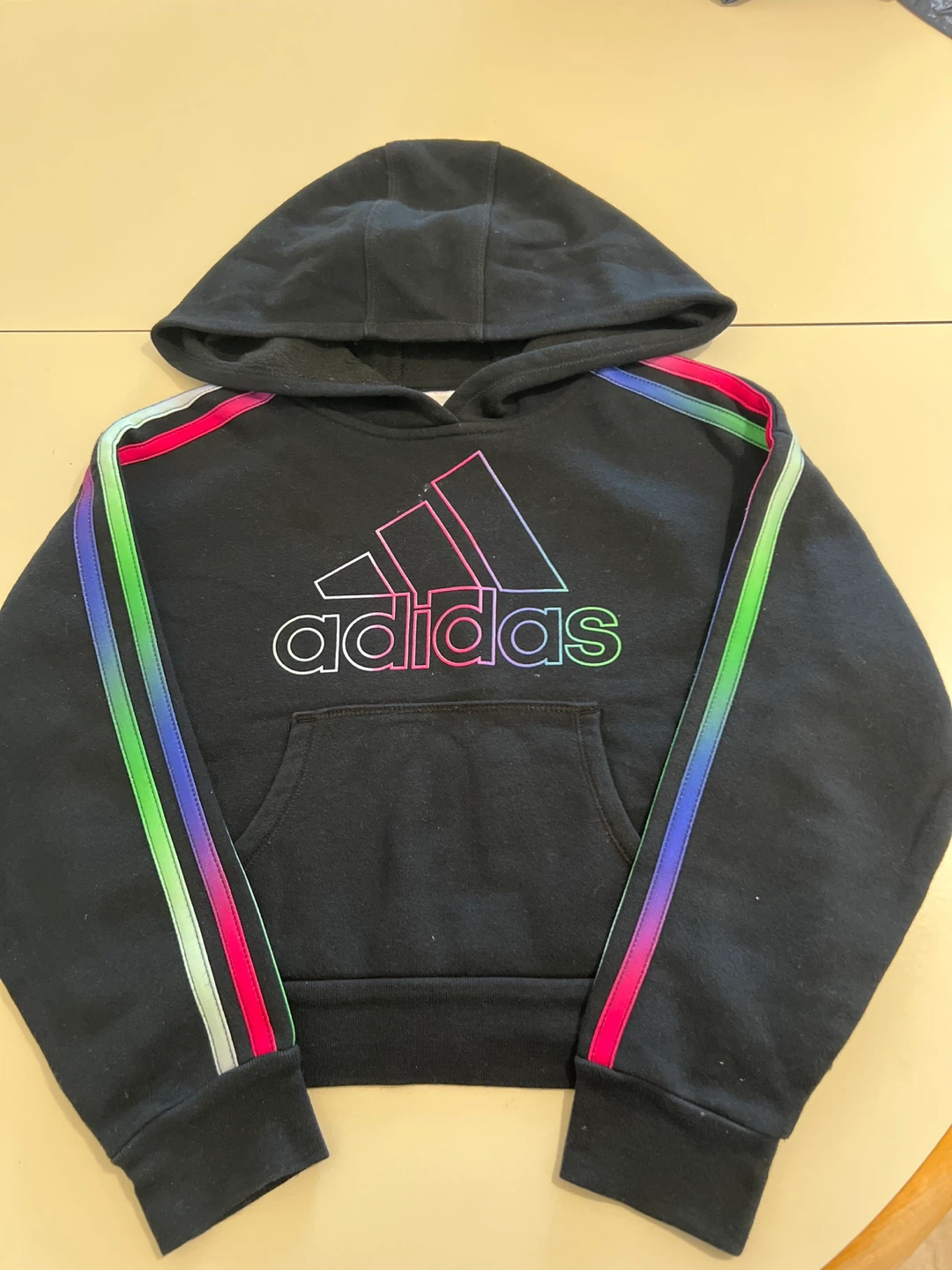 Adidas Black Hoodie Size 5
