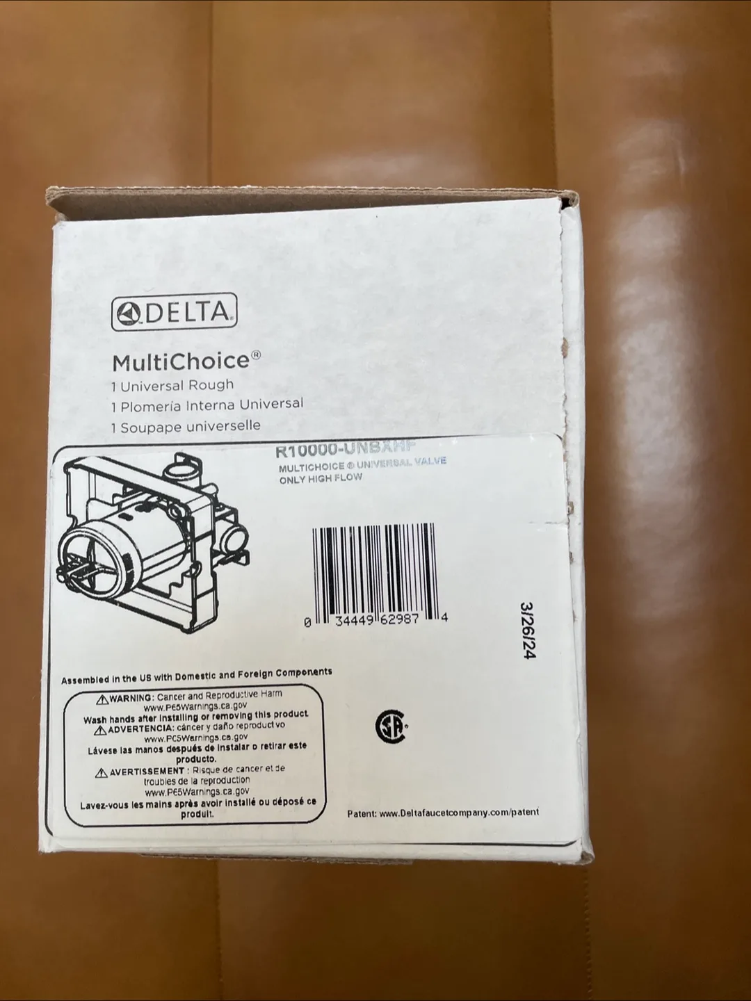 Delta MultiChoice universal valve