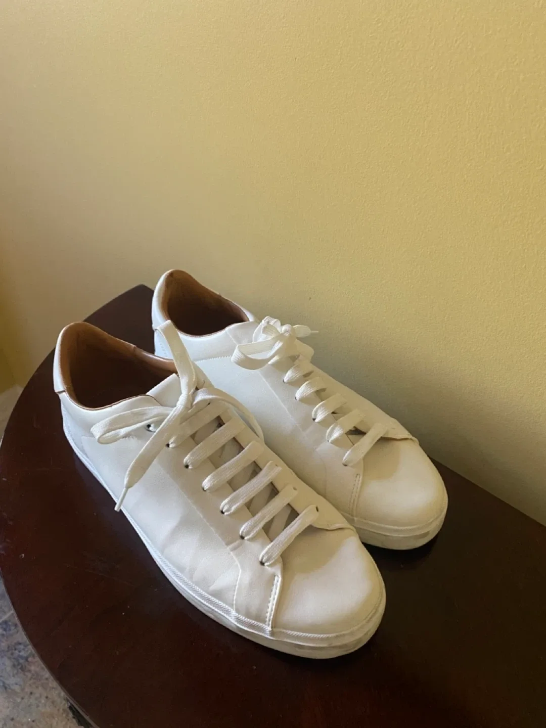 Zara men White Casual Sneakers(size11) thumbnail