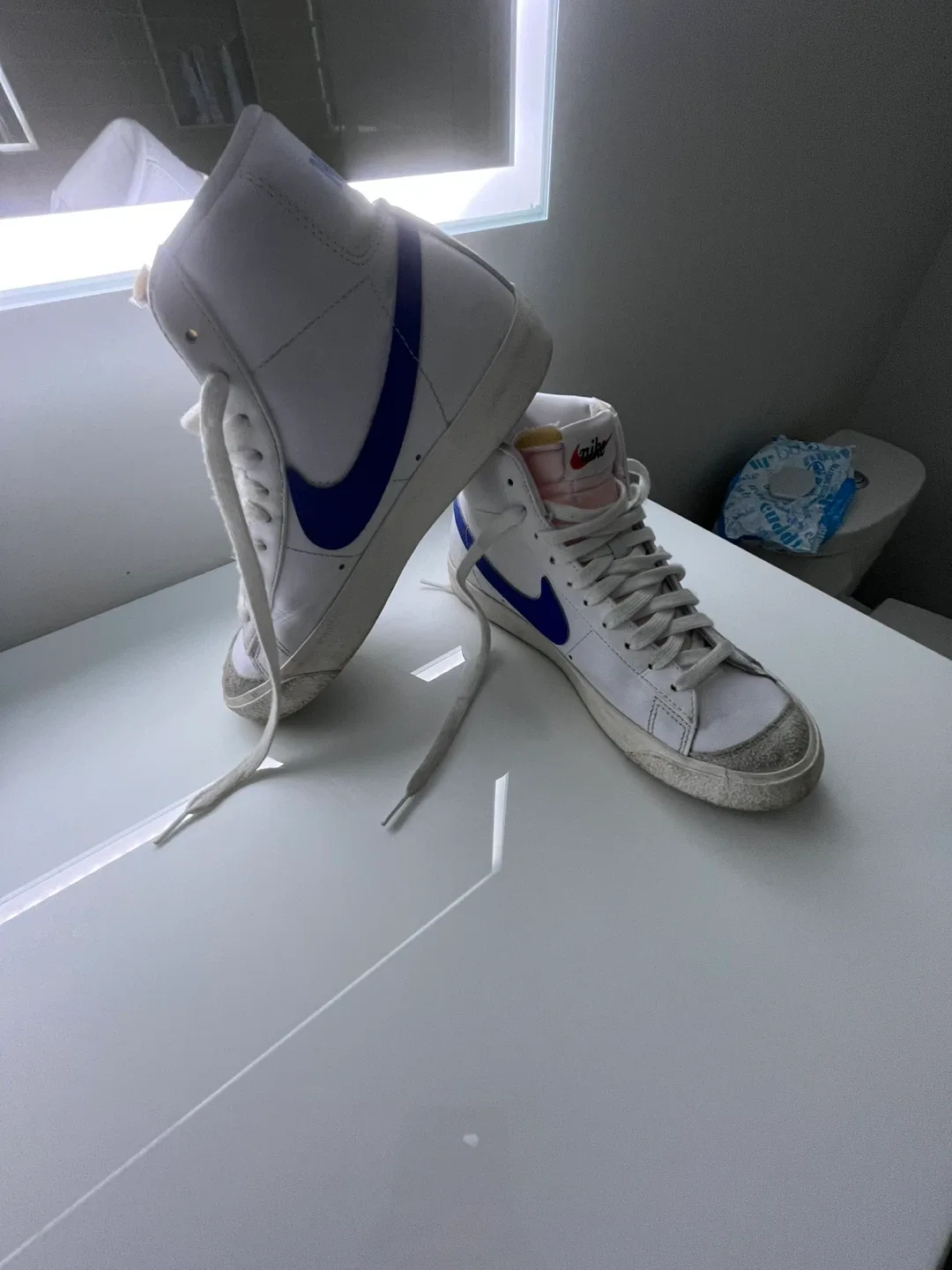 Nike Blazer Mid '77 White/Blue Sneakers