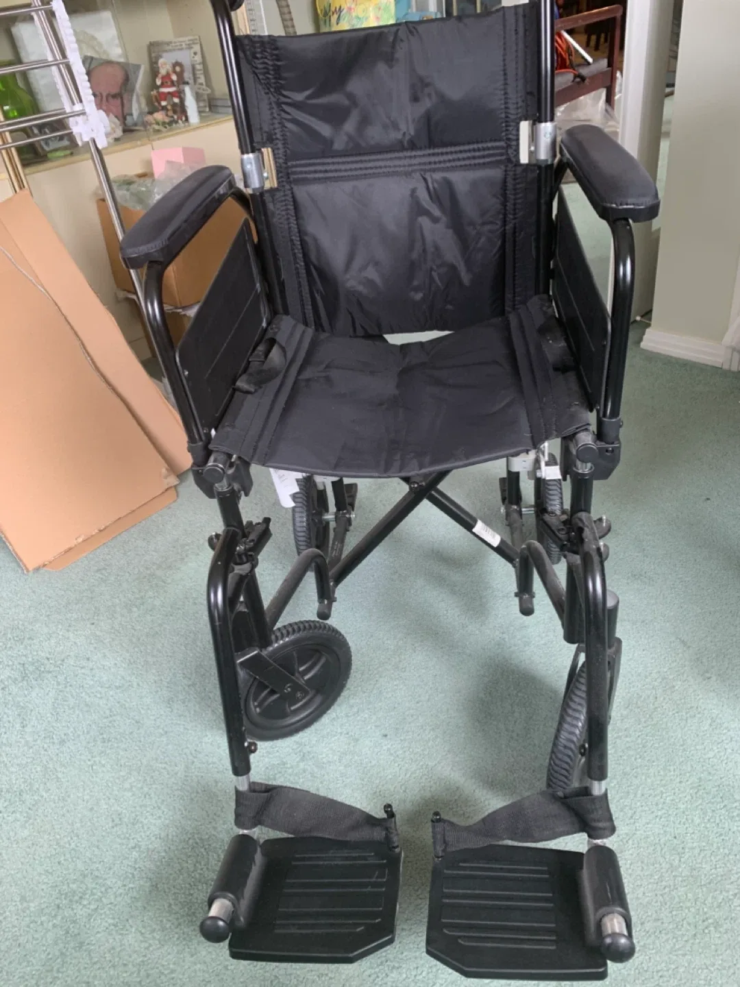 Airgo Lightweight Black Wheelchair, transport image indicator(5)