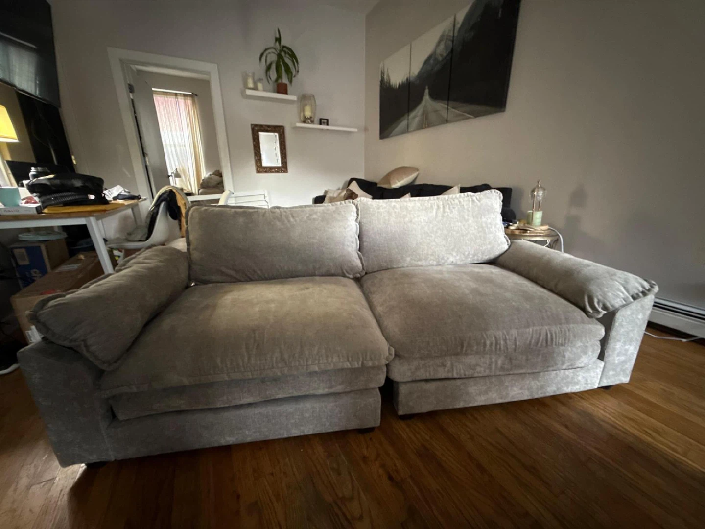 Cloud Couch - Super Comfortable! Loveseat