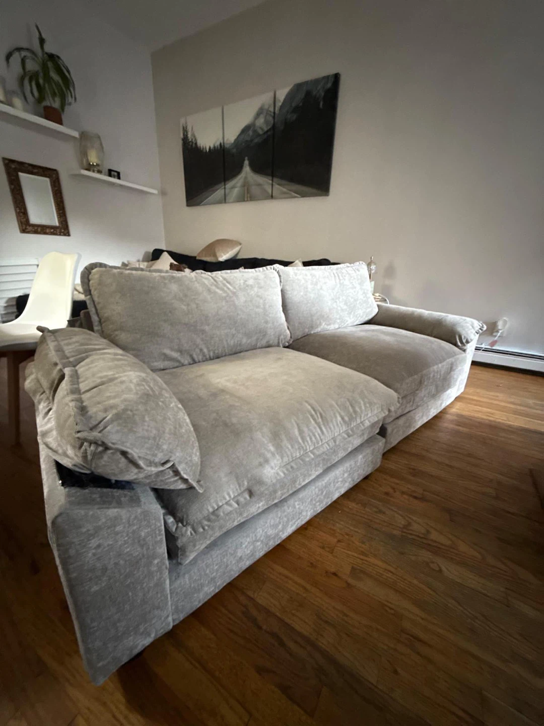 Cloud Couch - Super Comfortable! Loveseat - photo 2
