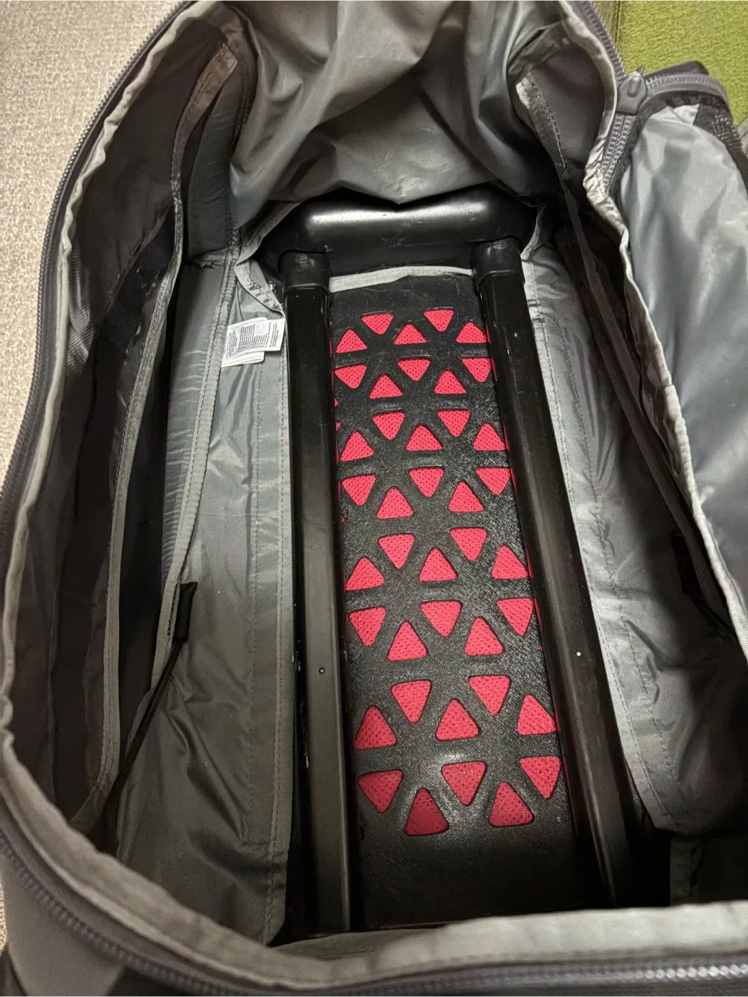 The North Face Rolling Duffel Bag - Grey & Black image indicator(6)