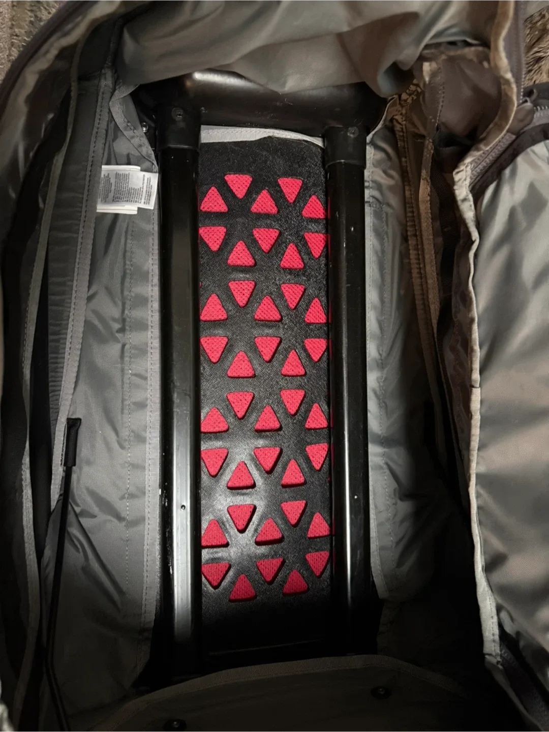 The North Face Rolling Duffel Bag - Grey & Black image indicator(8)