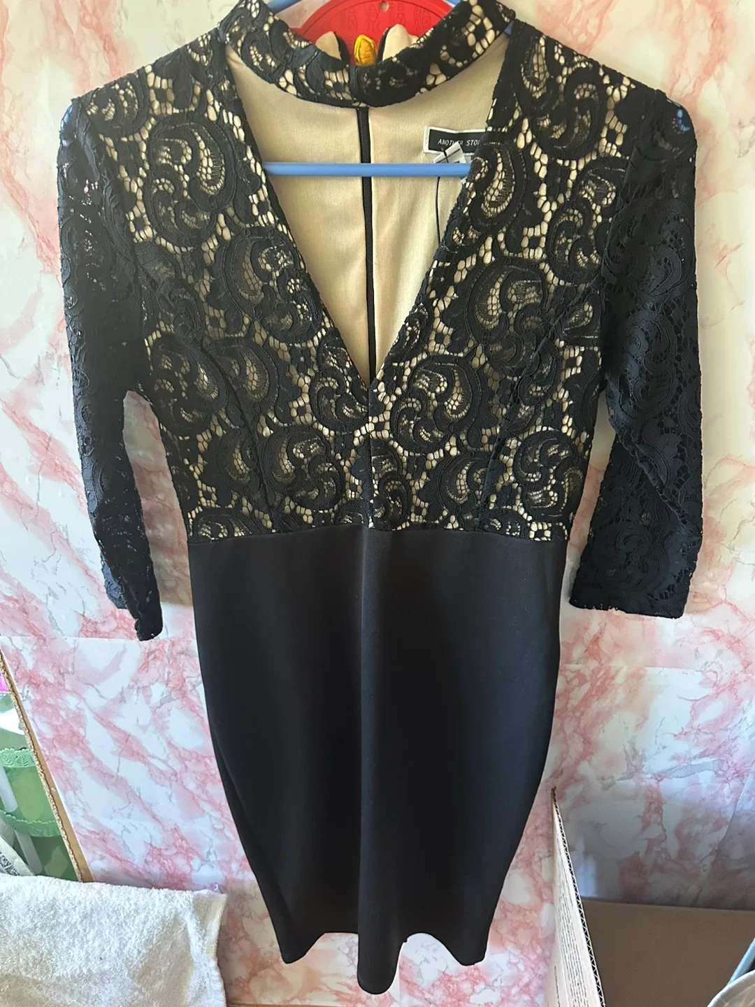 Black Lace Dress. image indicator(2)