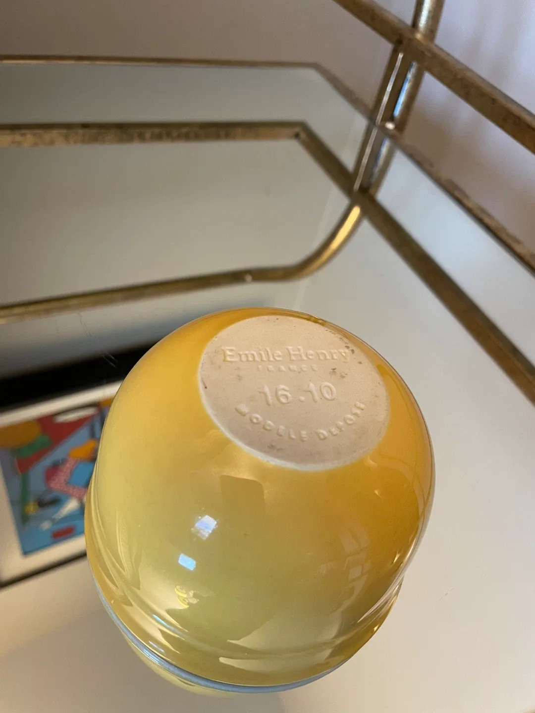 Emile Henry small vintage Ceramic Bowl image indicator(4)